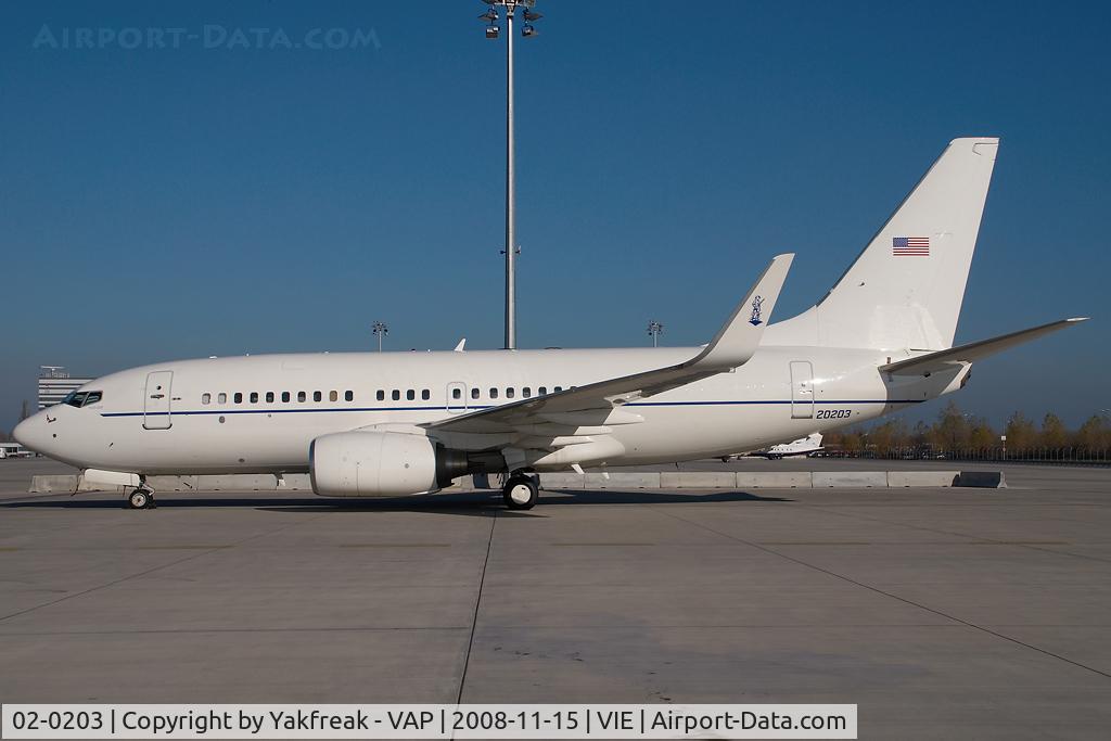 02-0203, 2002 Boeing C-40C Clipper (737-7BC BBJ) C/N 33434, USAF Boeing 737-700