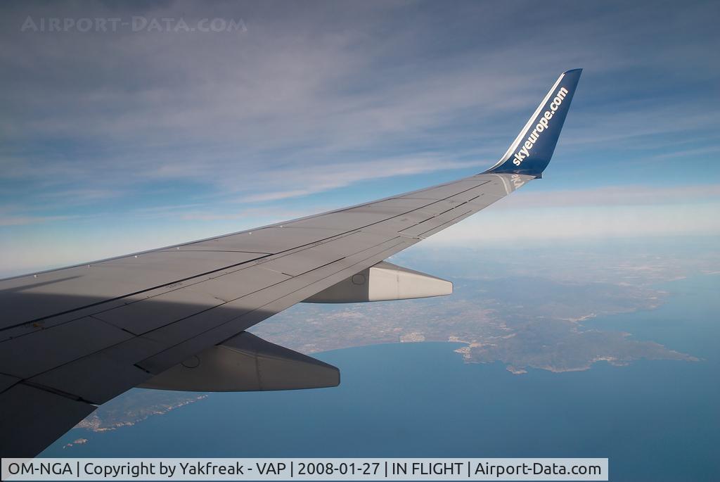 OM-NGA, 2006 Boeing 737-76N C/N 32684, Skyeurope Boeing 737-700