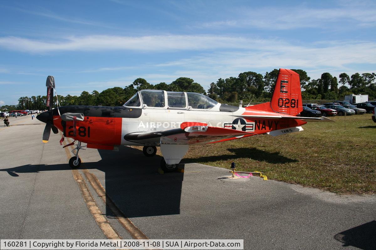 160281, Beech T-34C Turbo Mentor C/N GL-17, T-34C