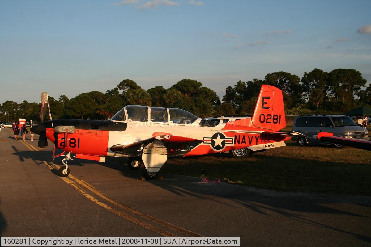 160281, Beech T-34C Turbo Mentor C/N GL-17, T-34C