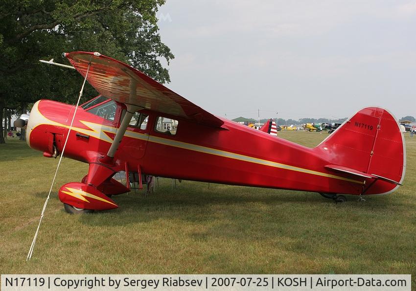 N17119, Stinson SR-8B Reliant C/N 9819, EAA AirVenture 2007