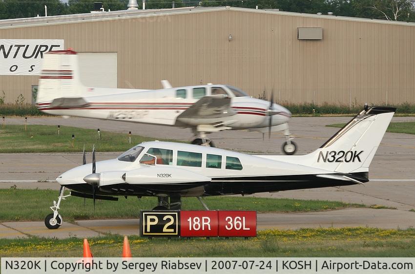 N320K, 1961 Cessna 320 Skyknight C/N 320-0018, EAA AirVenture 2007