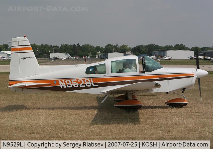 N9529L, 1974 Grumman American AA-5 Traveler C/N AA5-0529, EAA AirVenture 2007