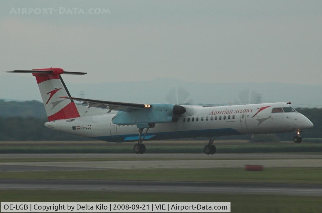 OE-LGB, 1999 De Havilland Canada DHC-8-402Q Dash 8 C/N 4015, AUSTRIAN ARROWS