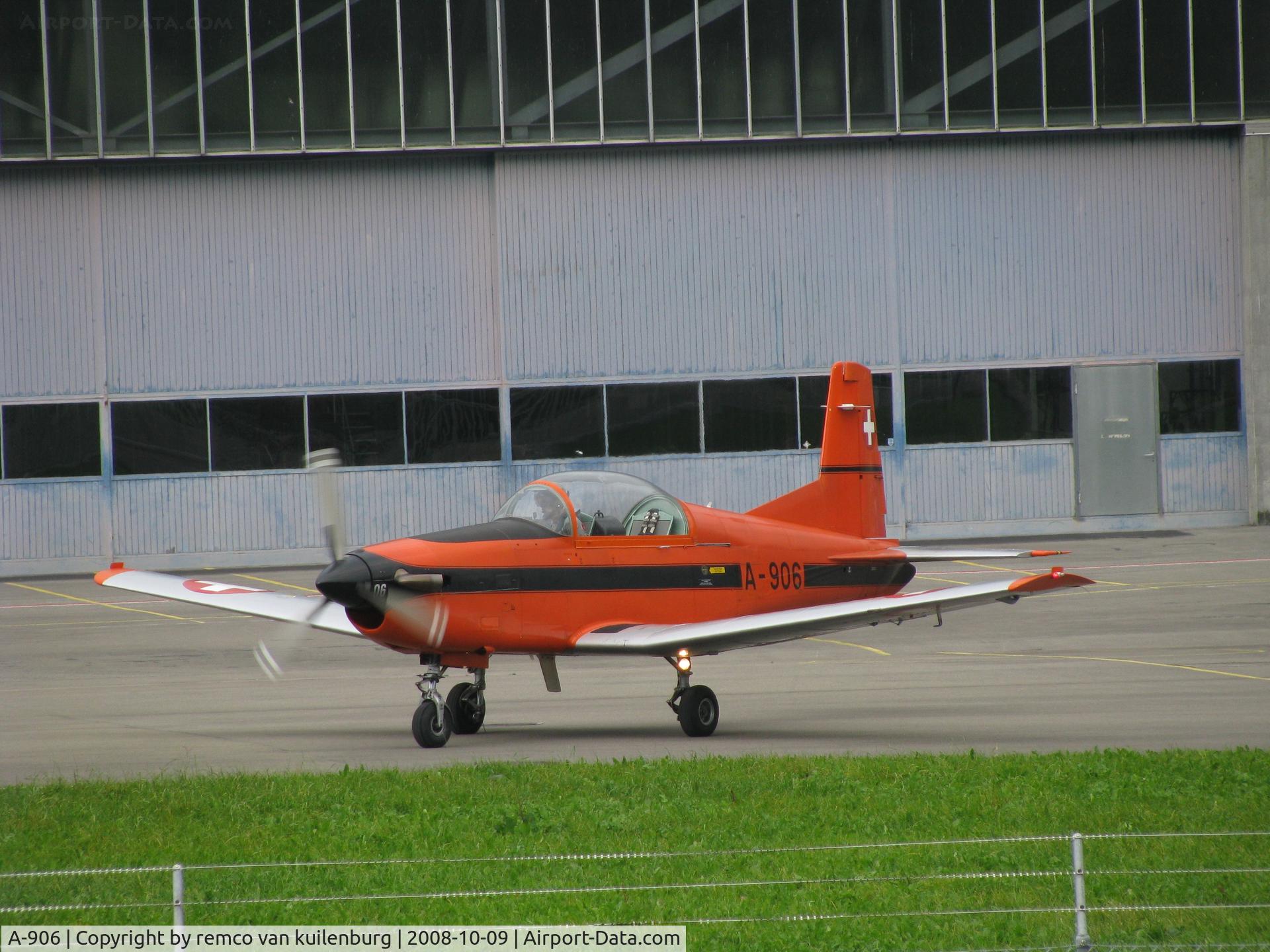 A-906, 1982 Pilatus PC-7 Turbo Trainer C/N 314, visit Alpnach