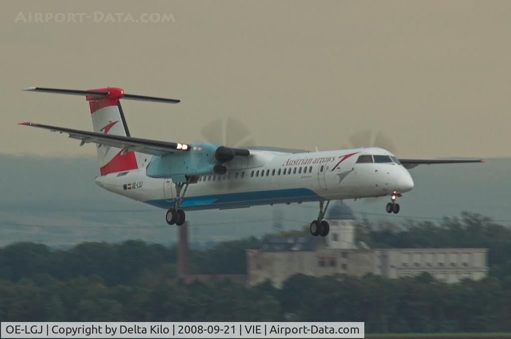 OE-LGJ, 2005 De Havilland Canada DHC-8-402Q Dash 8 C/N 4104, AUSTRIAN
