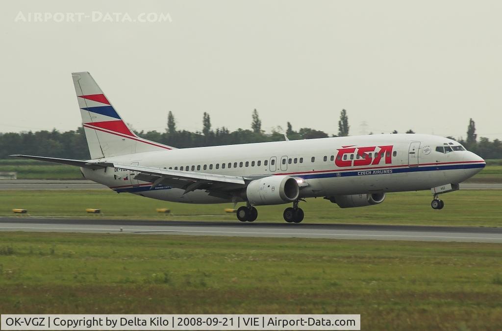 OK-VGZ, 1990 Boeing 737-4K5 C/N 24769, CSA