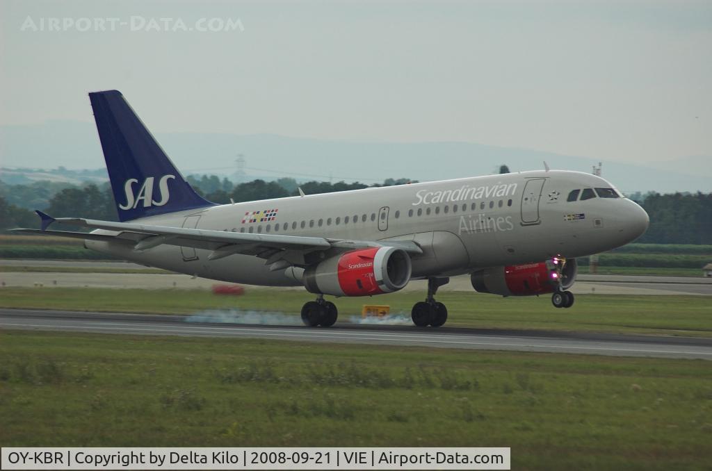 OY-KBR, 2007 Airbus A319-132 C/N 3231, SAS  Airbus	A-319-132  c/n3231