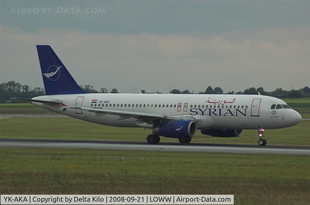 YK-AKA, 1998 Airbus A320-232 C/N 886, SYRIAN ARAB AIRLINES  A320