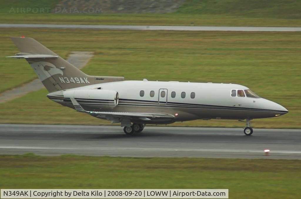 N349AK, 2007 Hawker Beechcraft Hawker 850XP C/N 258876, 800 XPI Holdings LLC  Hawker 850XP  c/n258876