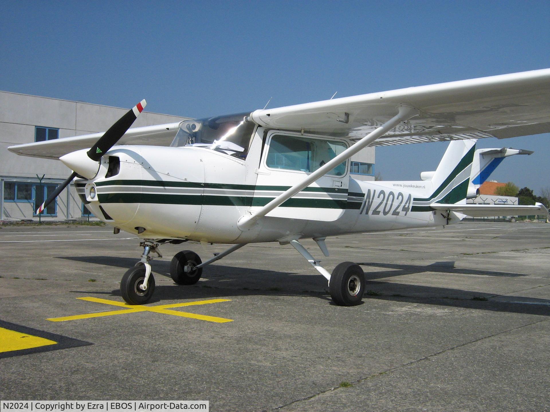 N2024, 1973 Cessna 150L C/N 15074157, N2024 at EBOS