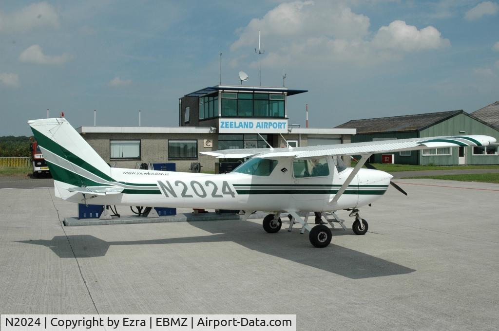 N2024, 1973 Cessna 150L C/N 15074157, N2024 at EBOS