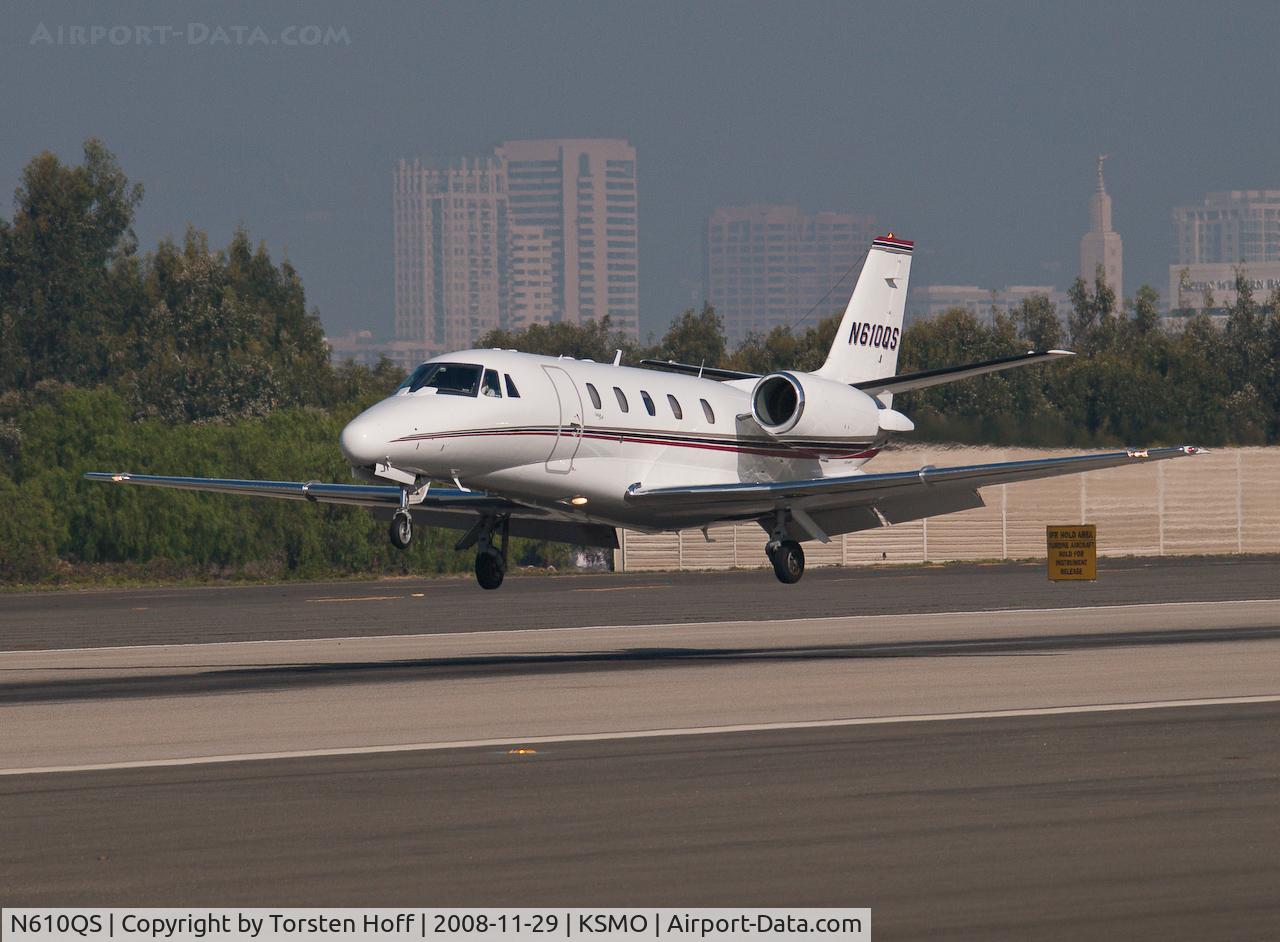 N610QS, 2001 Cessna 560XL Citation Excel C/N 560-5210, N610QS arriving on RWY 21