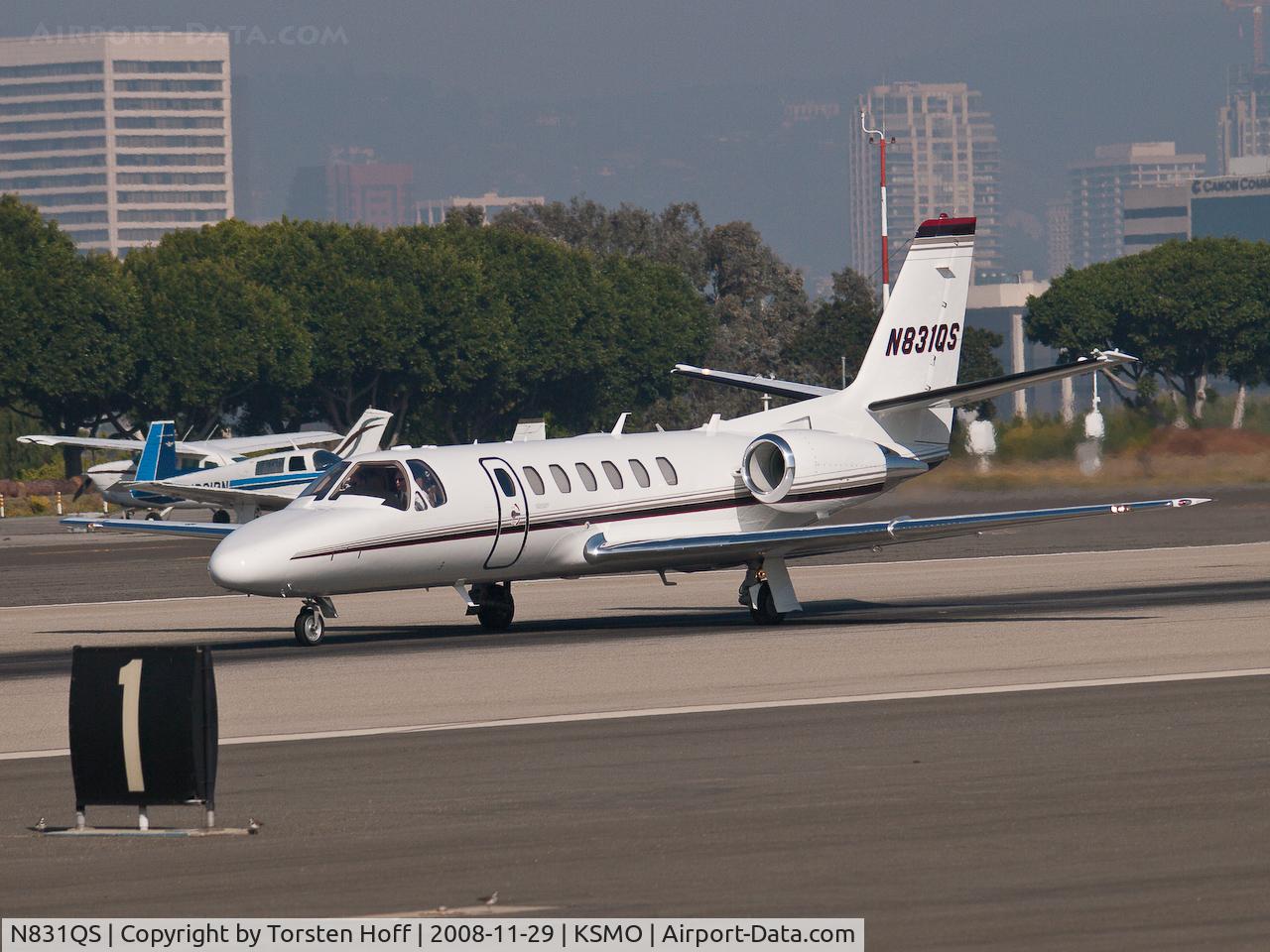 N831QS, 2008 Cessna 560 Citation Encore+ C/N 560-0792, N831QS departing from RWY 21