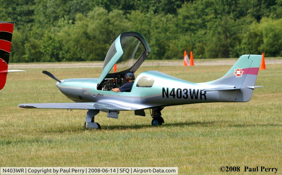 N403WR, 1997 Lancair 320 C/N 403, Prep time for the impending flight