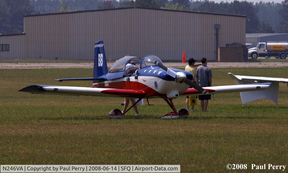N246VA, 2003 Vans RV-8A C/N 81121, On the turf this time
