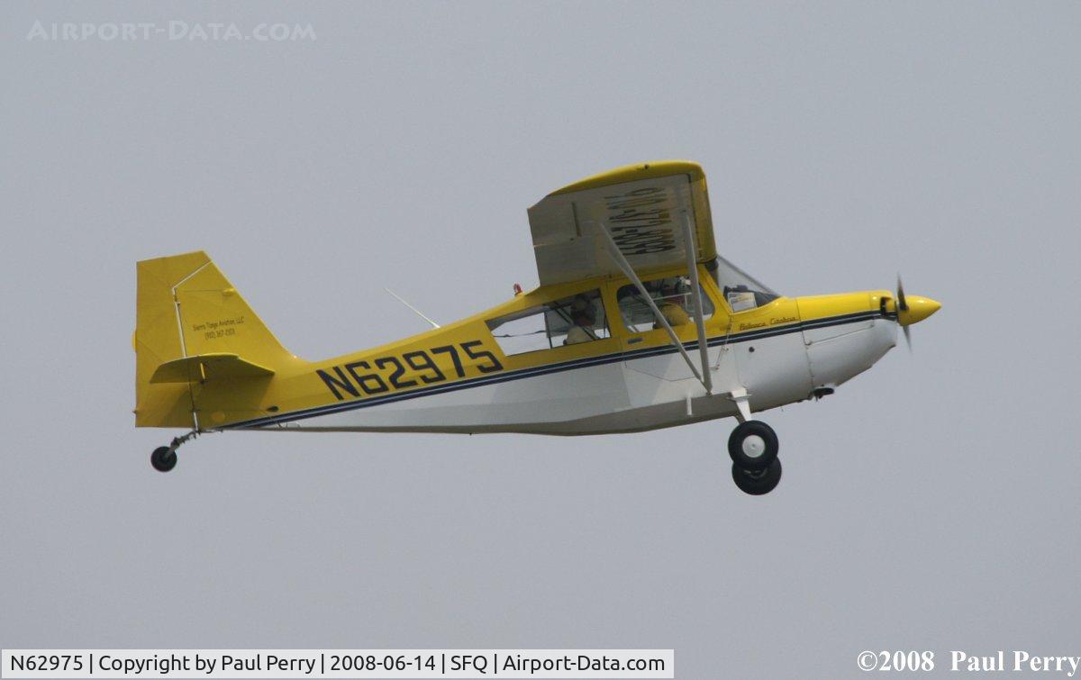 N62975, 1972 Bellanca 7ECA Citabria C/N 861-72, Didn't have the under-wing ad last tiem I saw her