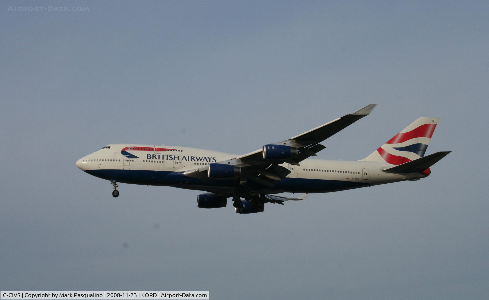G-CIVS, 1998 Boeing 747-436 C/N 28851, Boeing 747-400