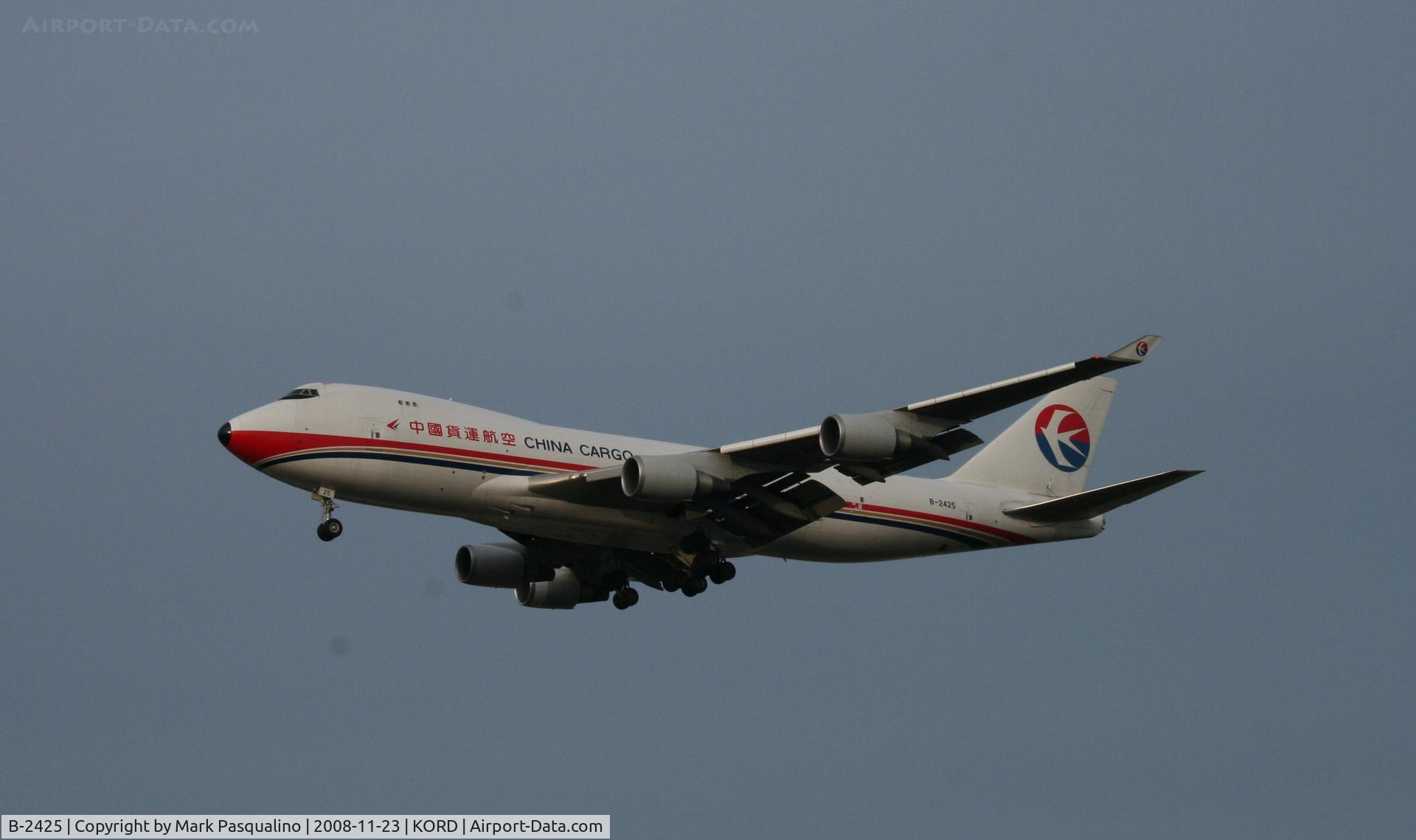 B-2425, 2006 Boeing 747-40BF/ER/SCD C/N 35207/1377, Boeing 747-400F
