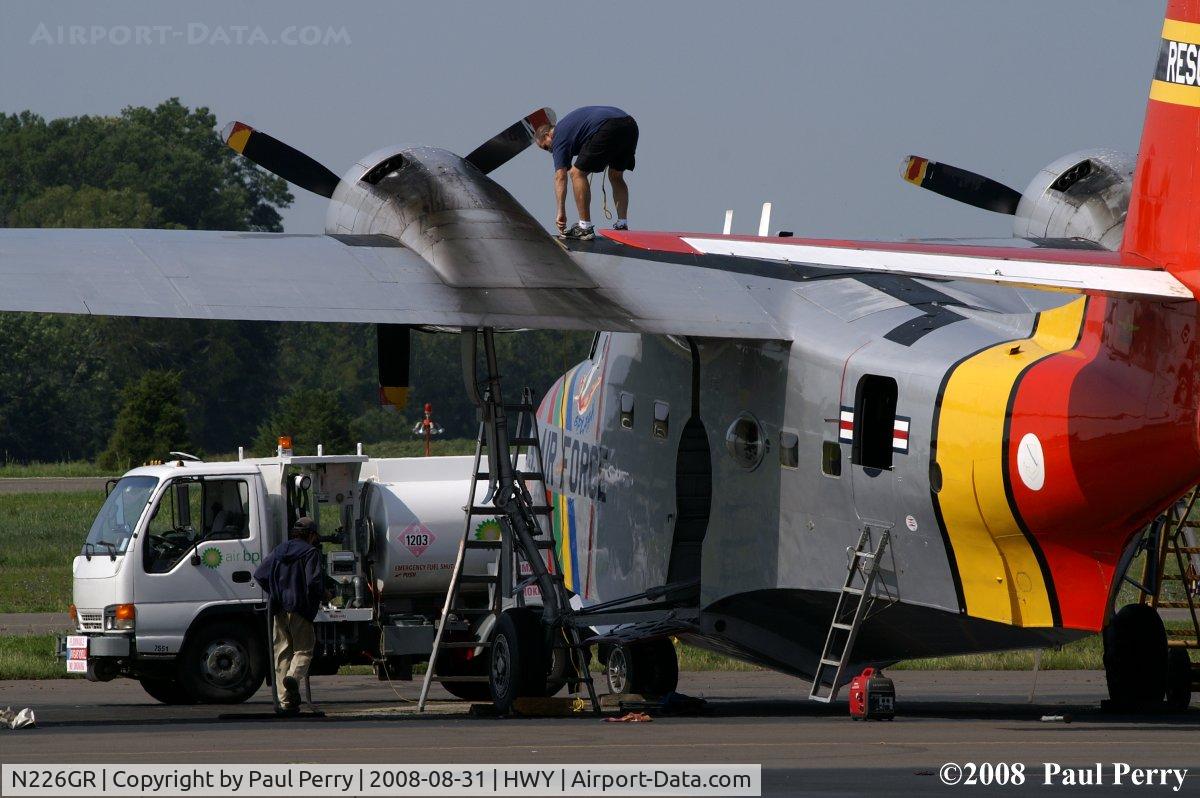 N226GR, 1954 Grumman HU-16E Albatross C/N G-359, Gas time