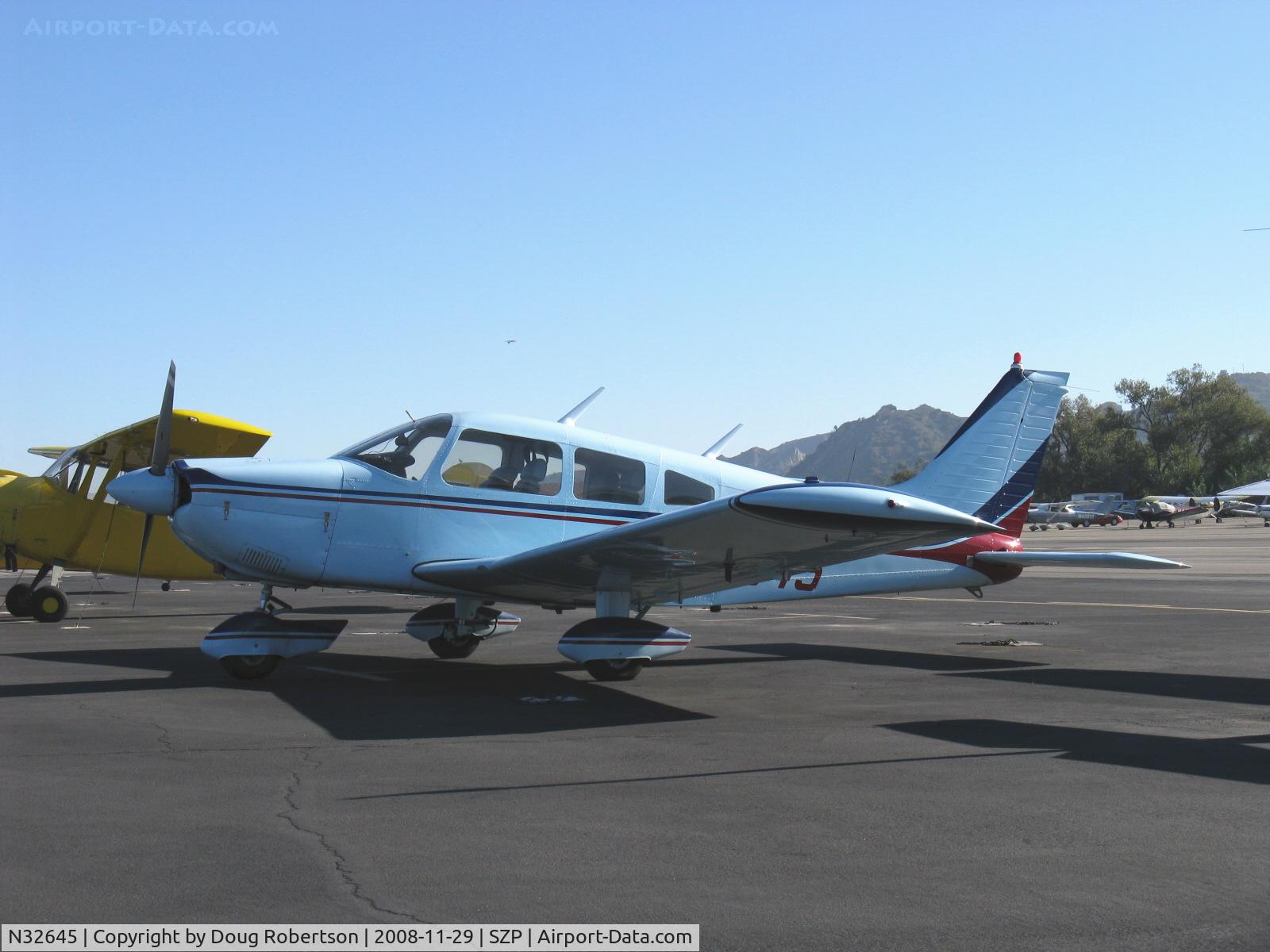 N32645, 1975 Piper PA-28-235 C/N 28-7510070, 1975 Piper PA-28-235, Lycoming O-540-B4B5 235 Hp