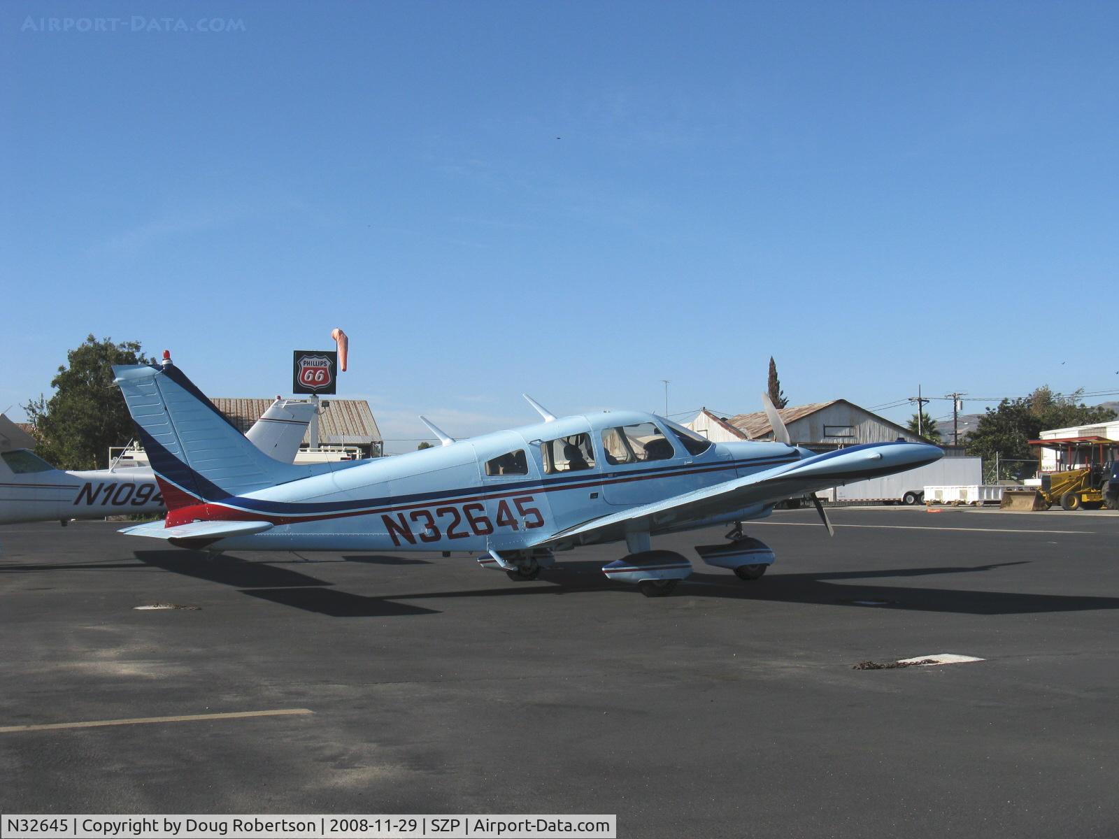N32645, 1975 Piper PA-28-235 C/N 28-7510070, 1975 Piper PA-28-235, Lycoming O-540-B4B5 235 Hp