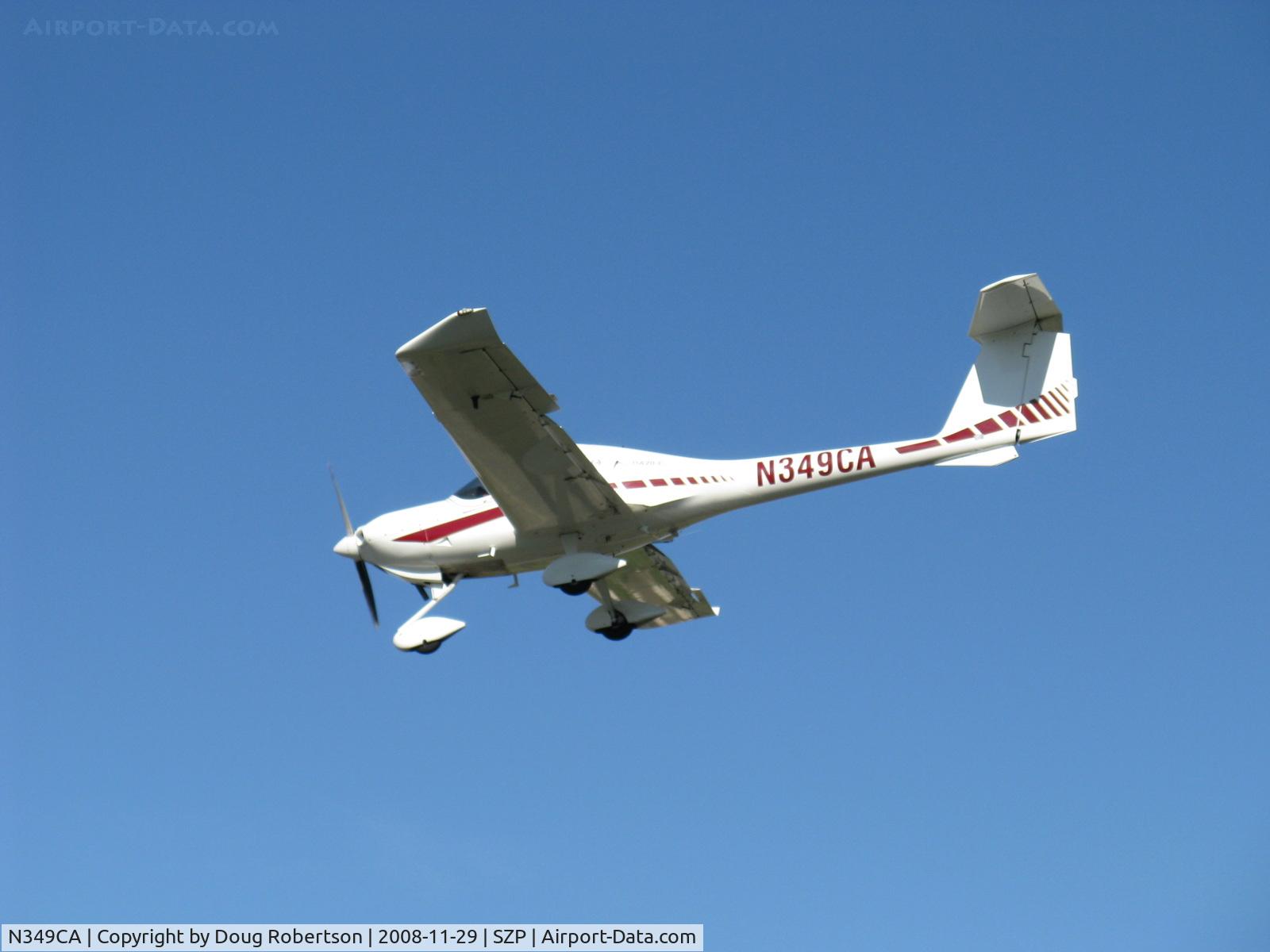 N349CA, 1999 Diamond DA-20C-1 Eclipse C/N C0049, 1999 Diamond Aircraft Ind. Inc. DA-20-C1 KATANA (Samurai sword), Continental IO-240B 125 Hp, landing Rwy 22