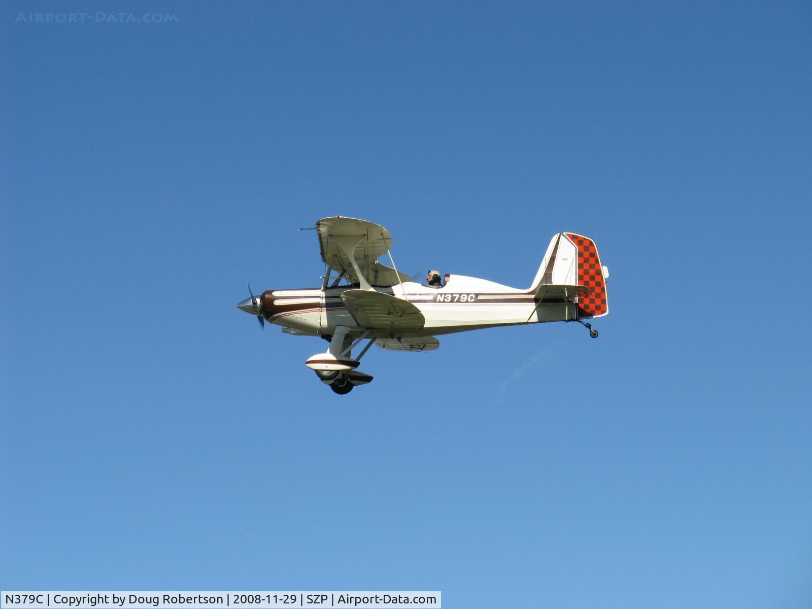 N379C, 1979 Stolp SA-300 Starduster Too C/N 502, 1979 Cleveland STARDUSTER SA-300, Lycoming IO-360, landing Rwy 22