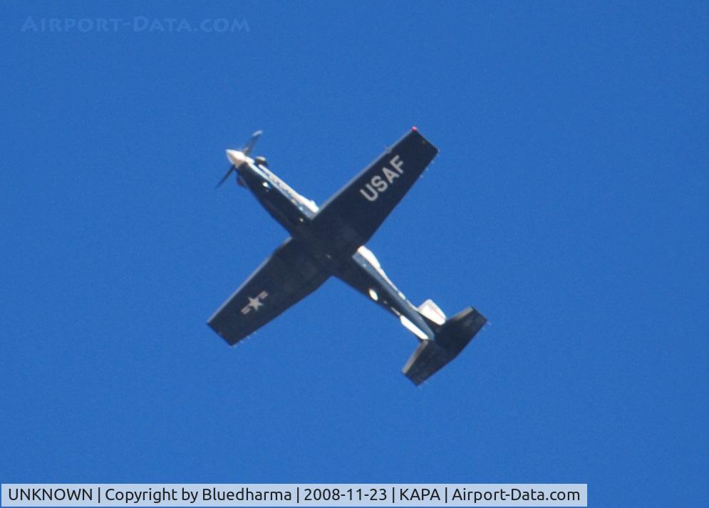 UNKNOWN, , T-6A Texan II over KAPA