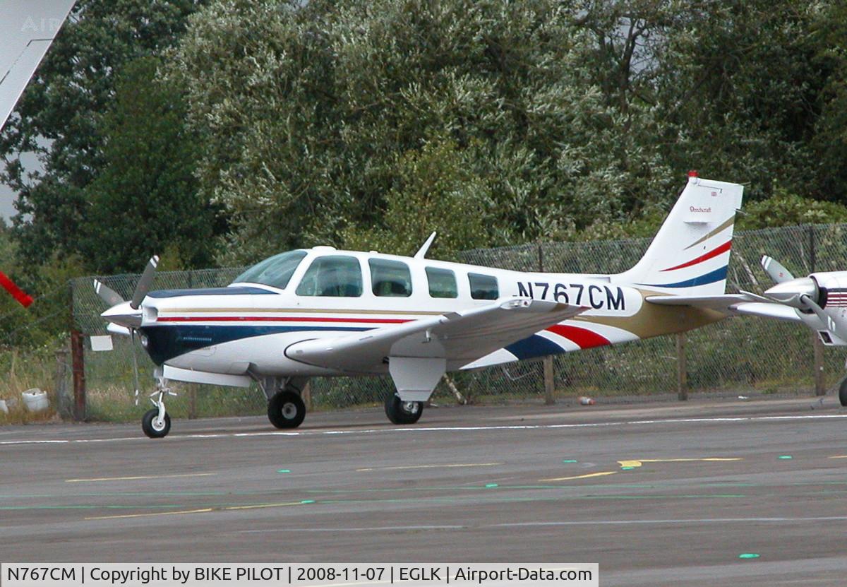 N767CM, 1992 Beech A36 Bonanza 36 C/N E2723, SMART LOOKING VISITOR