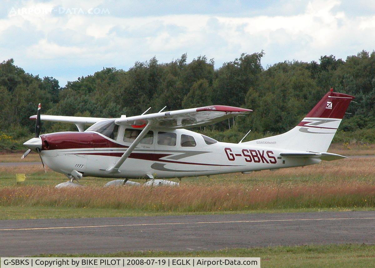 G-SBKS, 2007 Cessna 206H Stationair C/N 20608290, VISITING STATIONAIR