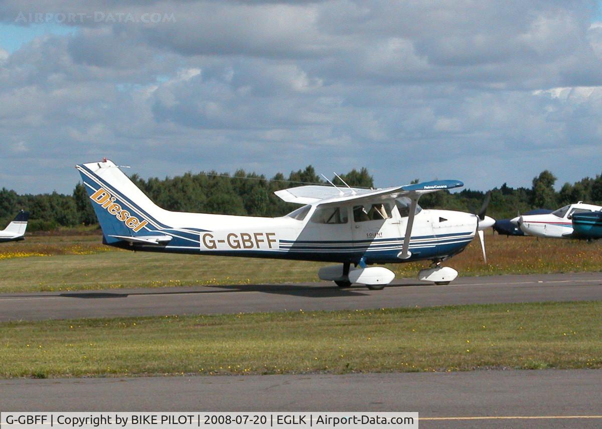 G-GBFF, 1977 Reims F172N Skyhawk C/N 1565, CONVERTED TO RUN ON DIESEL