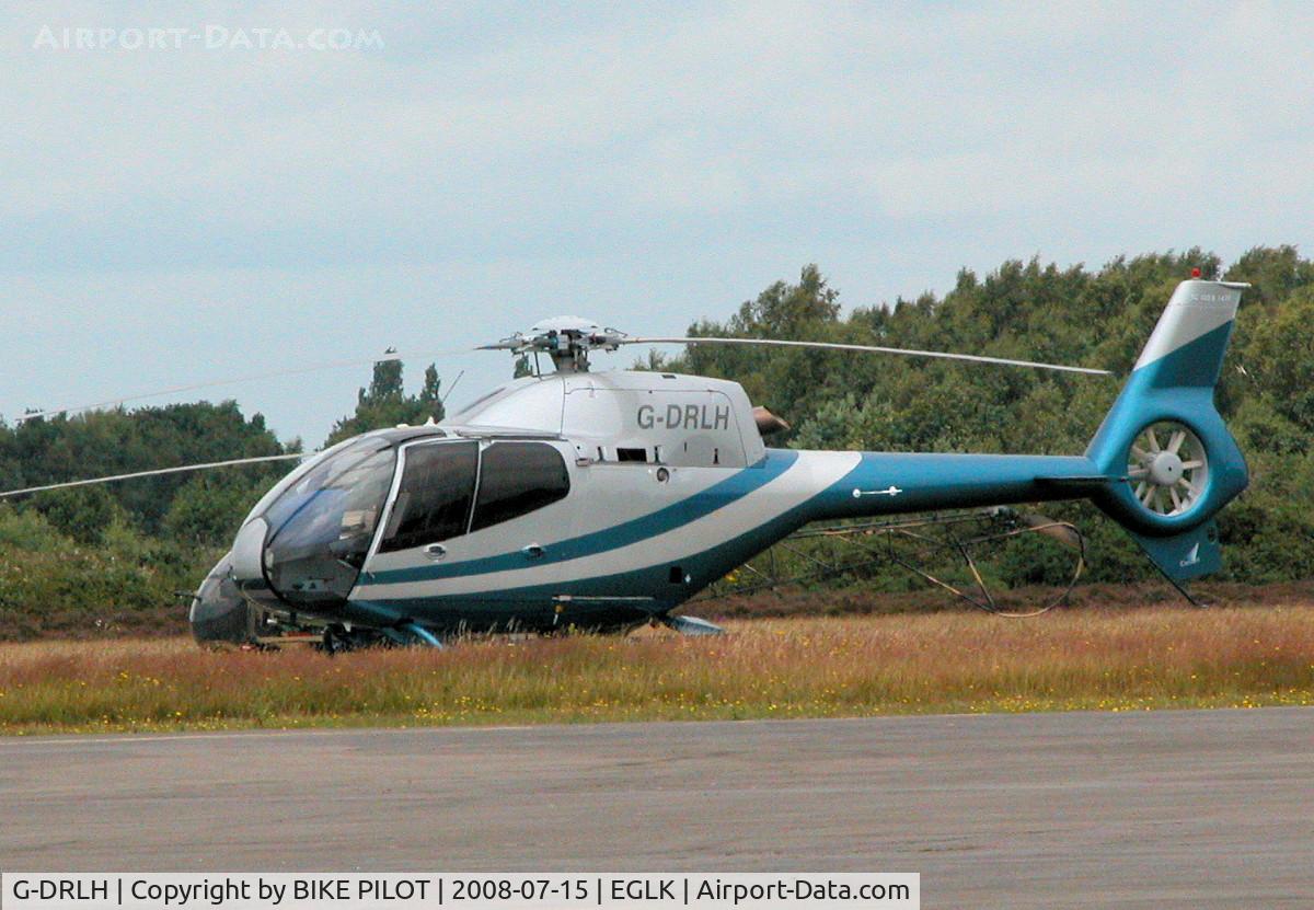 G-DRLH, 2007 Eurocopter EC-120B Colibri C/N 1477, WELCOME VISITOR
