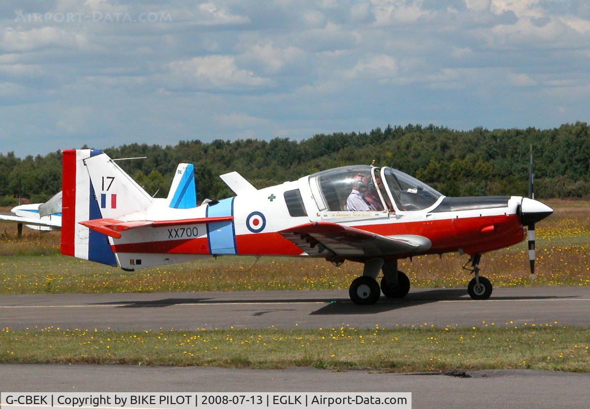 G-CBEK, 1975 Scottish Aviation Bulldog T.1 C/N BH120/349, ONE OF TWO RESIDENT BULLDOGS