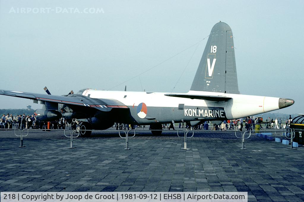 218, Lockheed SP-2H Neptune C/N 726-7157, Soesterberg Open House 1981