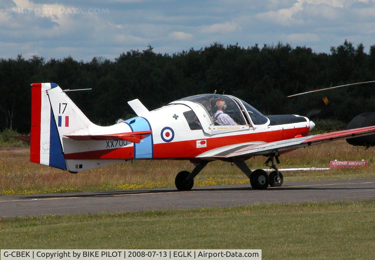 G-CBEK, 1975 Scottish Aviation Bulldog T.1 C/N BH120/349, ONE OF TWO RESIDENT BULLDOGS