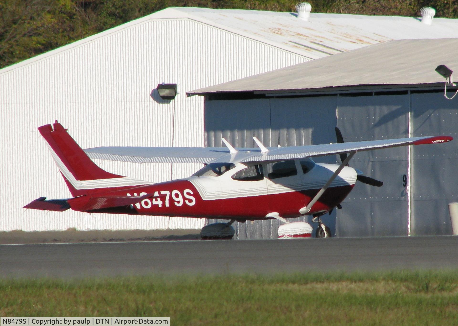 N8479S, 1965 Cessna 182H Skylane C/N 18256579, Parked at Downtown Shreveport.