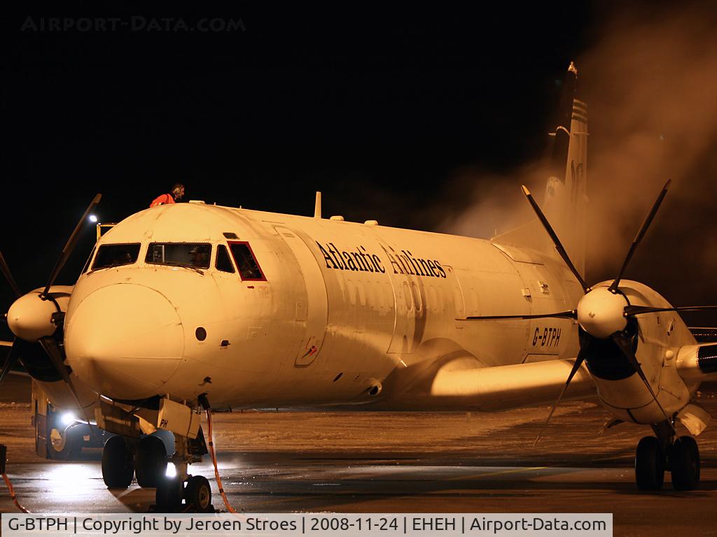 G-BTPH, 1989 British Aerospace ATP(F) C/N 2015, de-icing