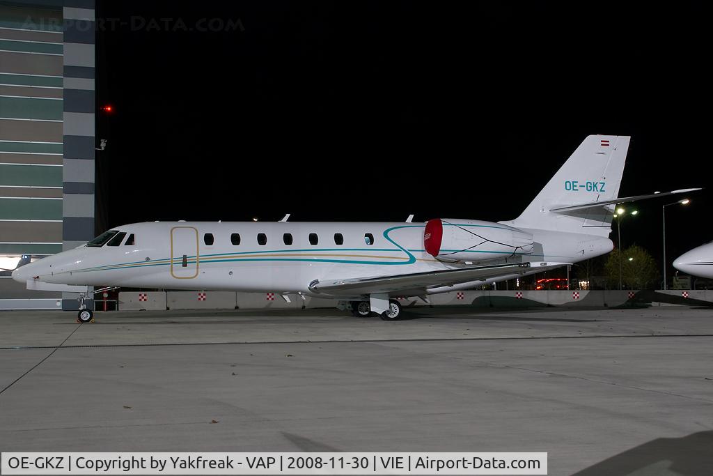 OE-GKZ, 2008 Cessna 680 Citation Sovereign C/N 680-0200, Jet Alliance Cessna 680