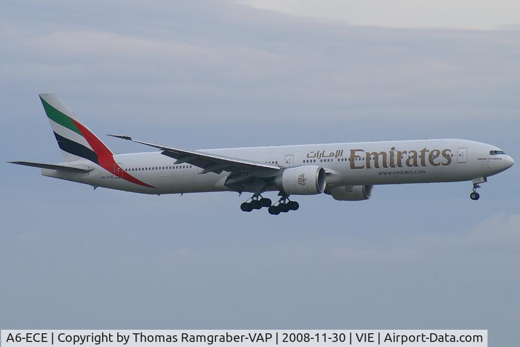 A6-ECE, 2007 Boeing 777-31H/ER C/N 35575, Emirates Boeing 777-300