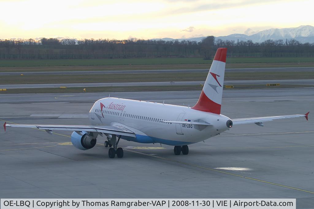 OE-LBQ, 1999 Airbus A320-214 C/N 1137, Austrian Airlines Airbus A320