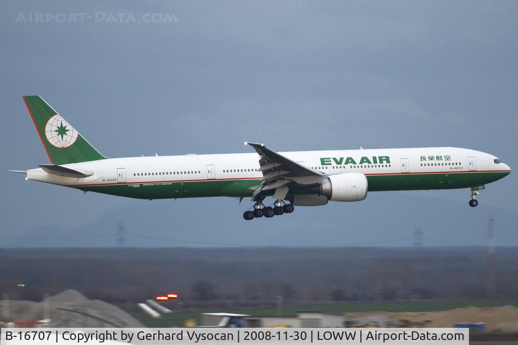 B-16707, 2007 Boeing 777-35E/ER C/N 33751, rare visitor
