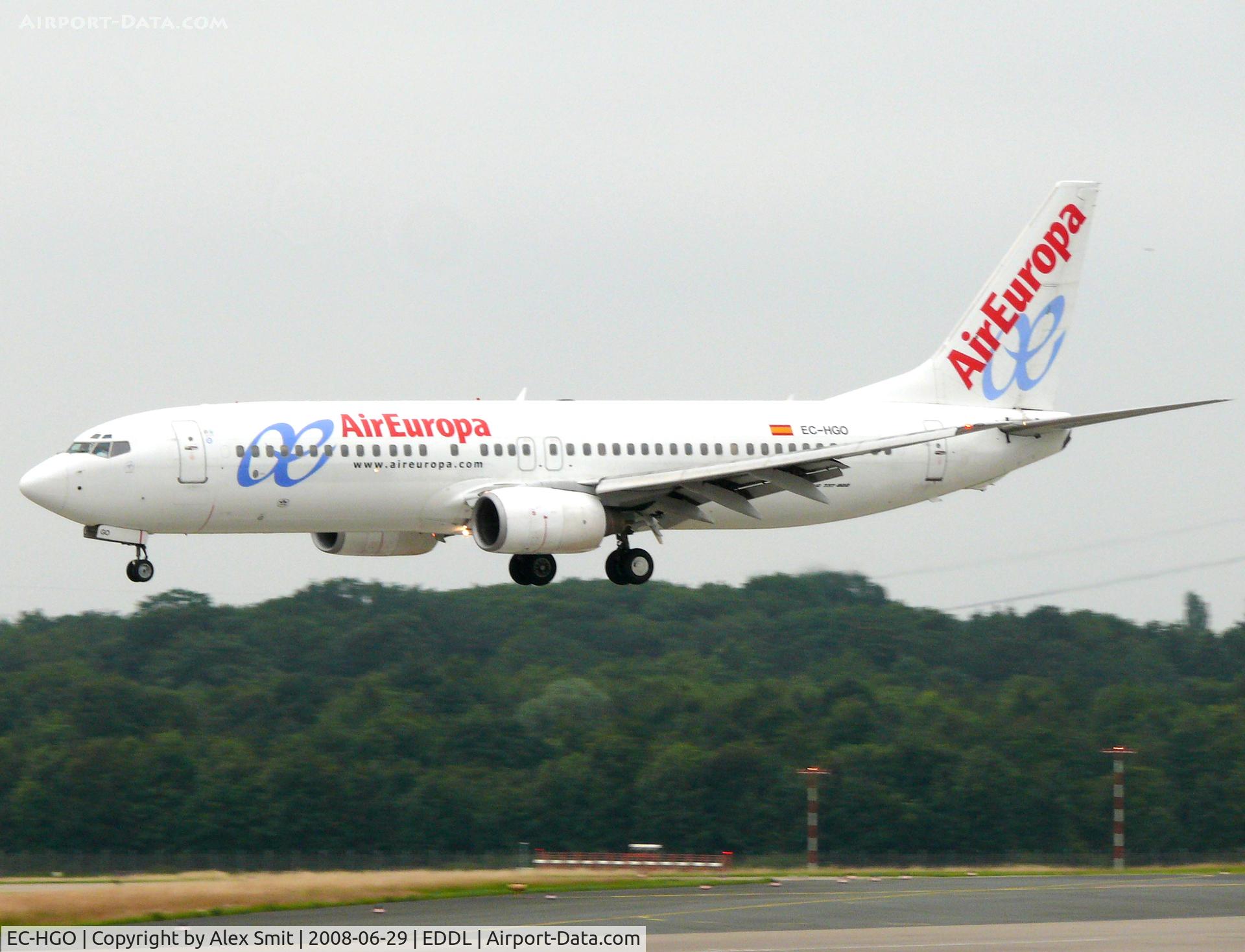 EC-HGO, 1999 Boeing 737-85P C/N 28384, Boeing B737-85P EC-HGO Air Europa