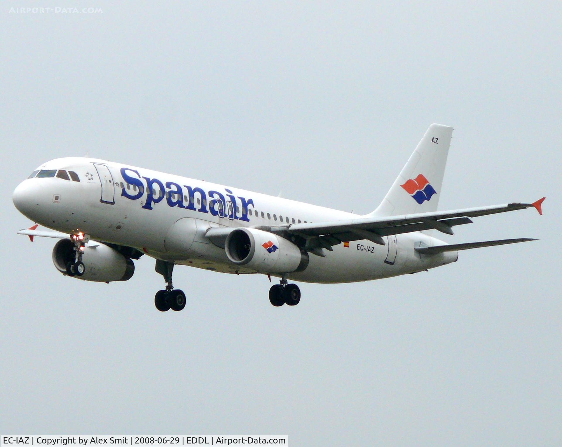 EC-IAZ, 2001 Airbus A320-232 C/N 1631, Airbus Industries A320-232 EC-IAZ Spanair