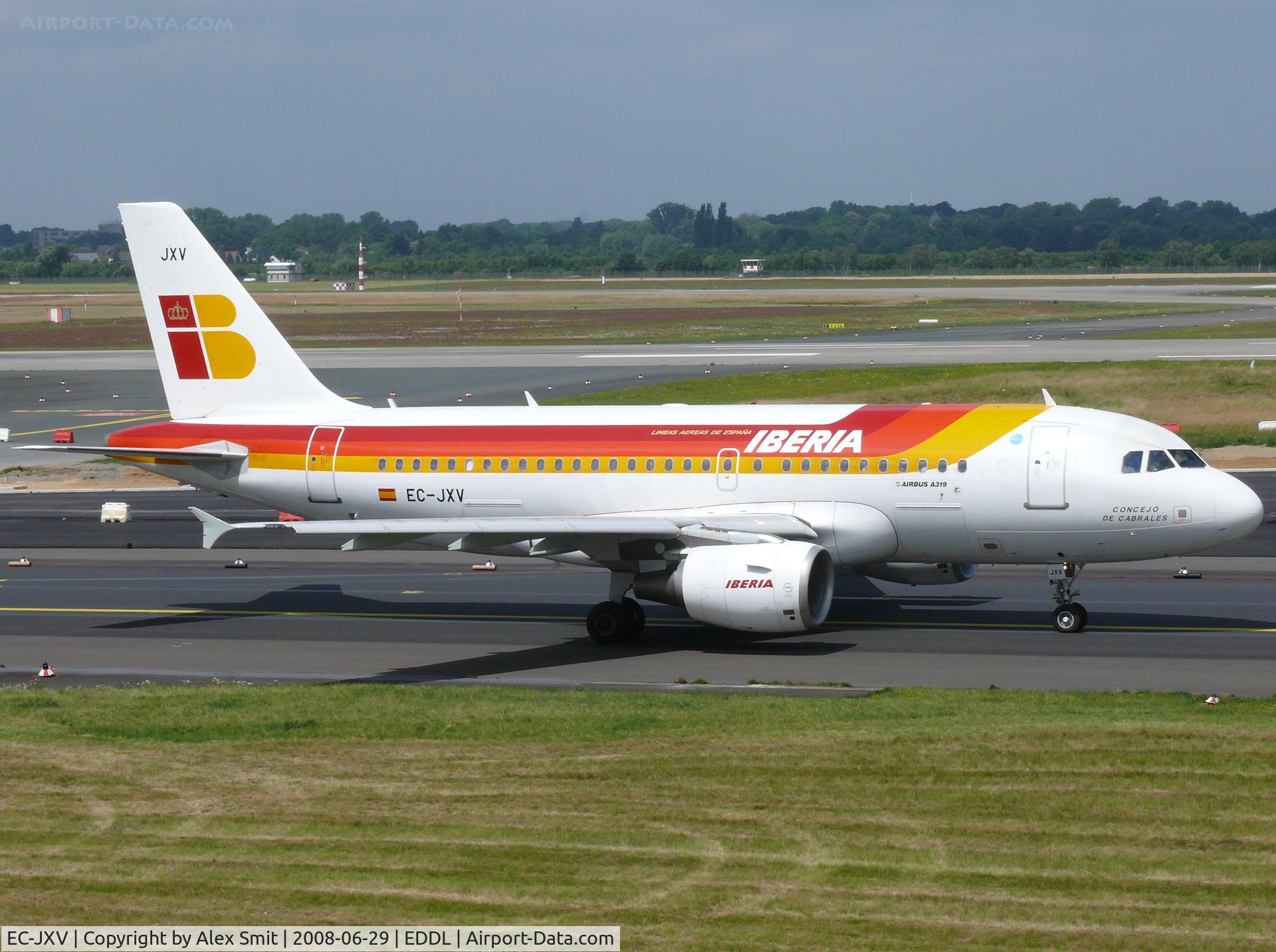 EC-JXV, 2006 Airbus A319-111 C/N 2897, Airbus Industries A319-111 EC-JXV Iberia