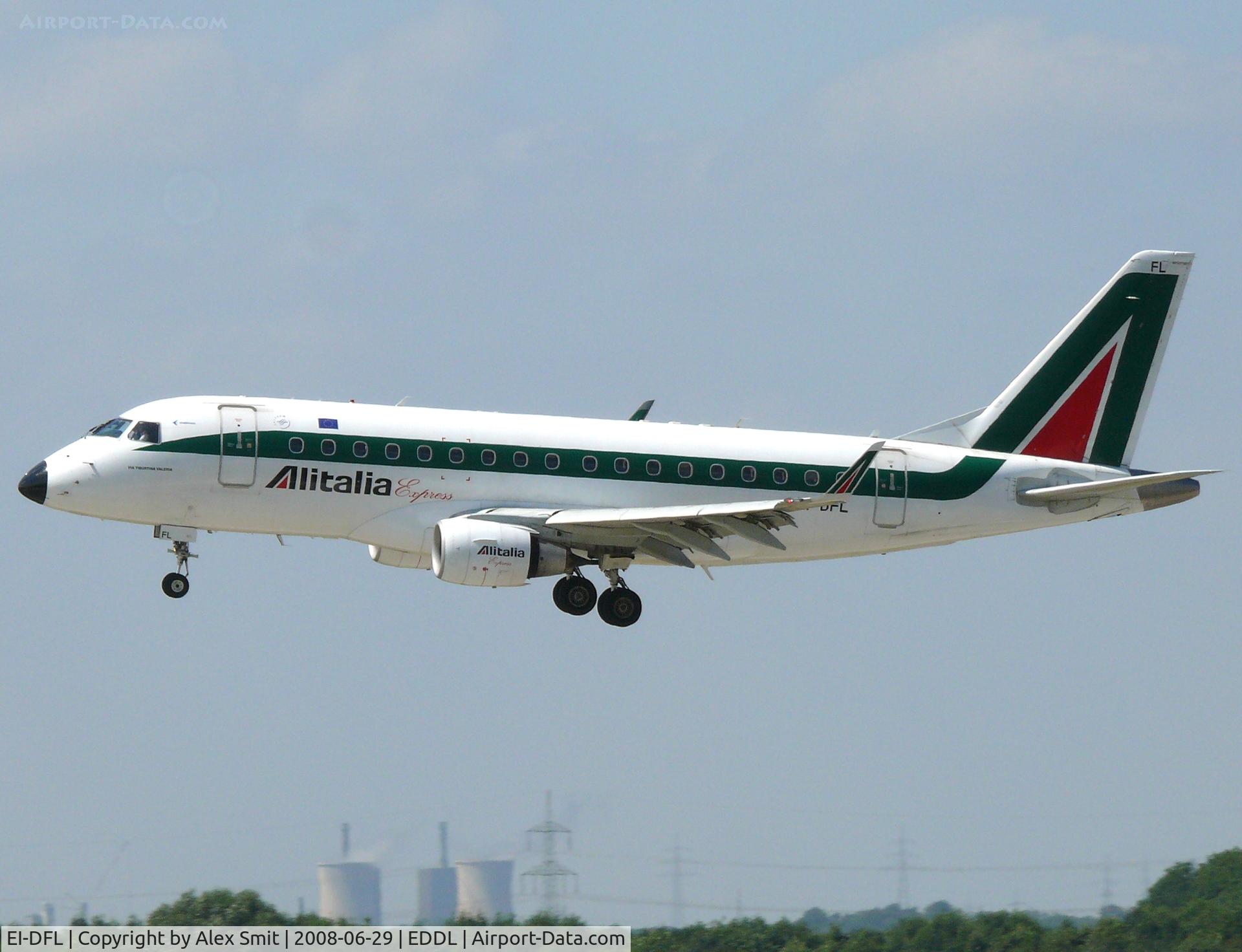 EI-DFL, 2004 Embraer 170LR (ERJ-170-100LR) C/N 17000036, Embraer ERJ170-100LR EI-DFL Alitalia