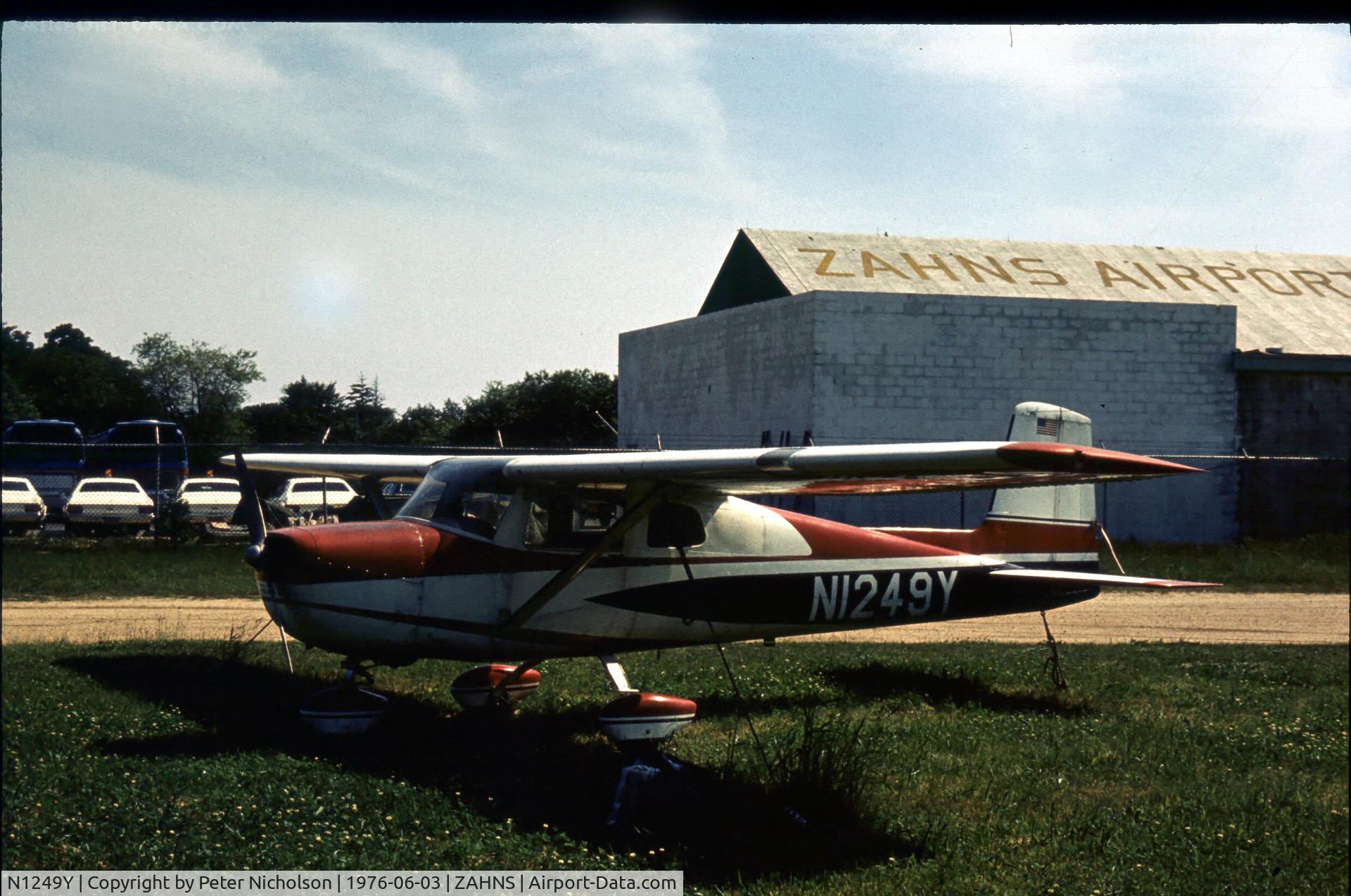 N1249Y, 1962 Cessna 150B C/N 15059649, Based at Zahns Airport, Amityville, Long Island in 1975/76 - airport closed in 1980
