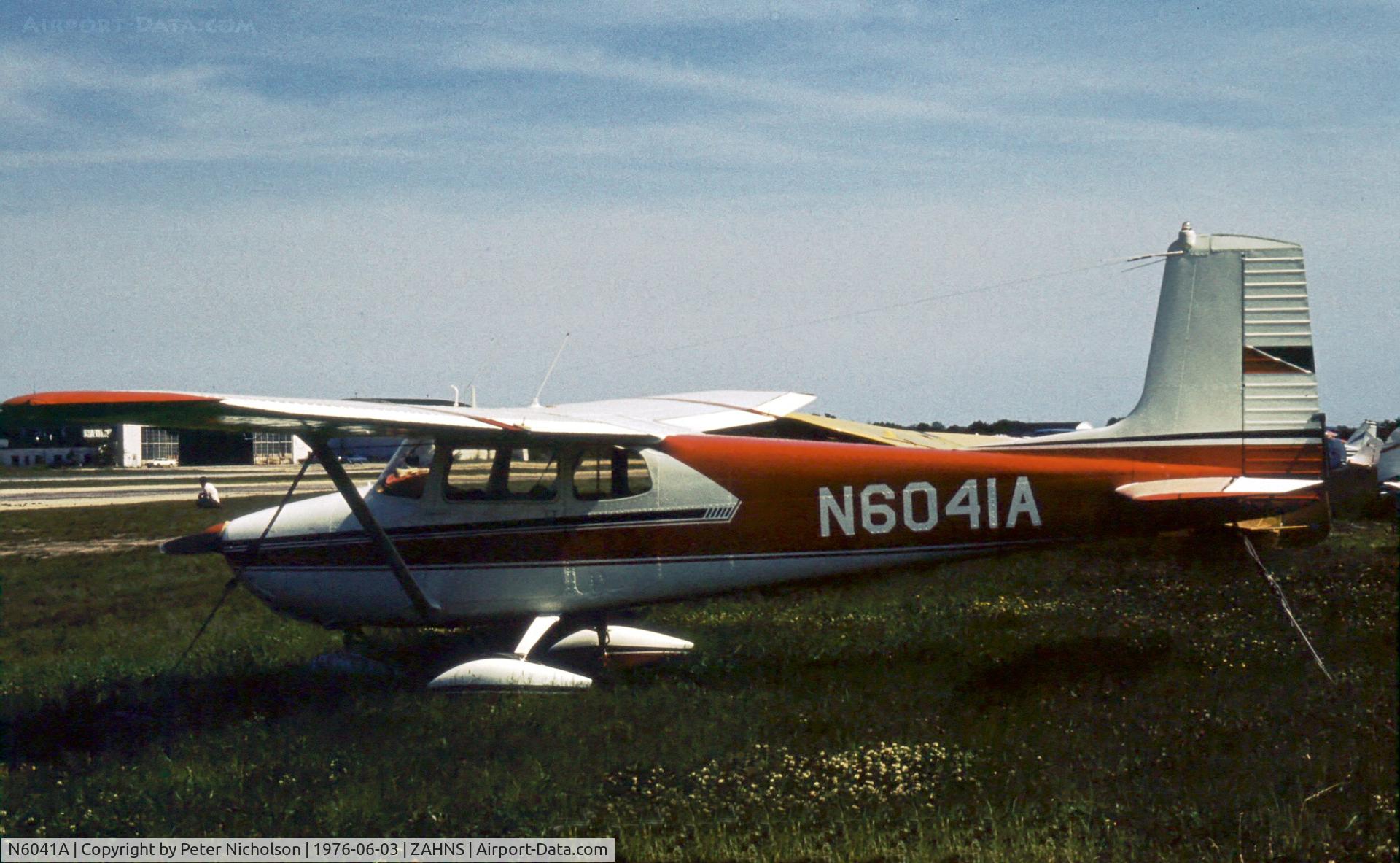 N6041A, 1956 Cessna 172 C/N 28641, Based at Zahns Airport on Long Island in 1975/76 - airport closed in 1980