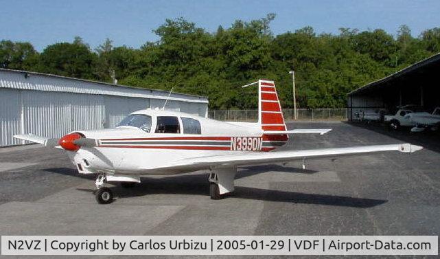 N2VZ, 1968 Mooney M20C Ranger C/N 680015, Before new Colors and Registration Change