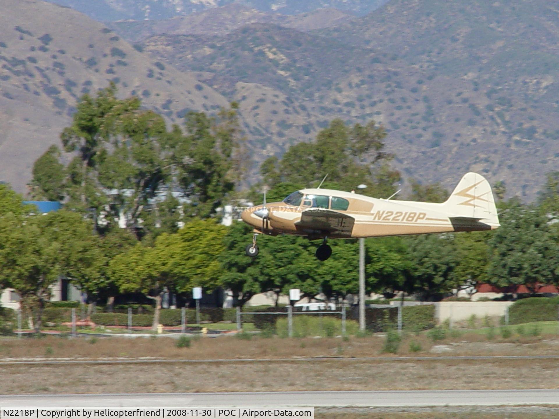 N2218P, 1956 Piper PA-23-250 Aztec C/N 23-827, Lift off from 26R at Brackett